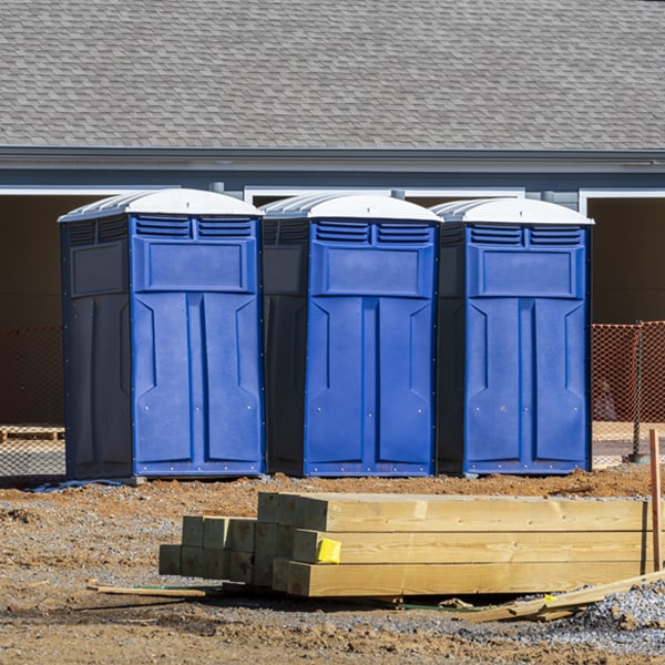 what is the expected delivery and pickup timeframe for the porta potties in Barney GA